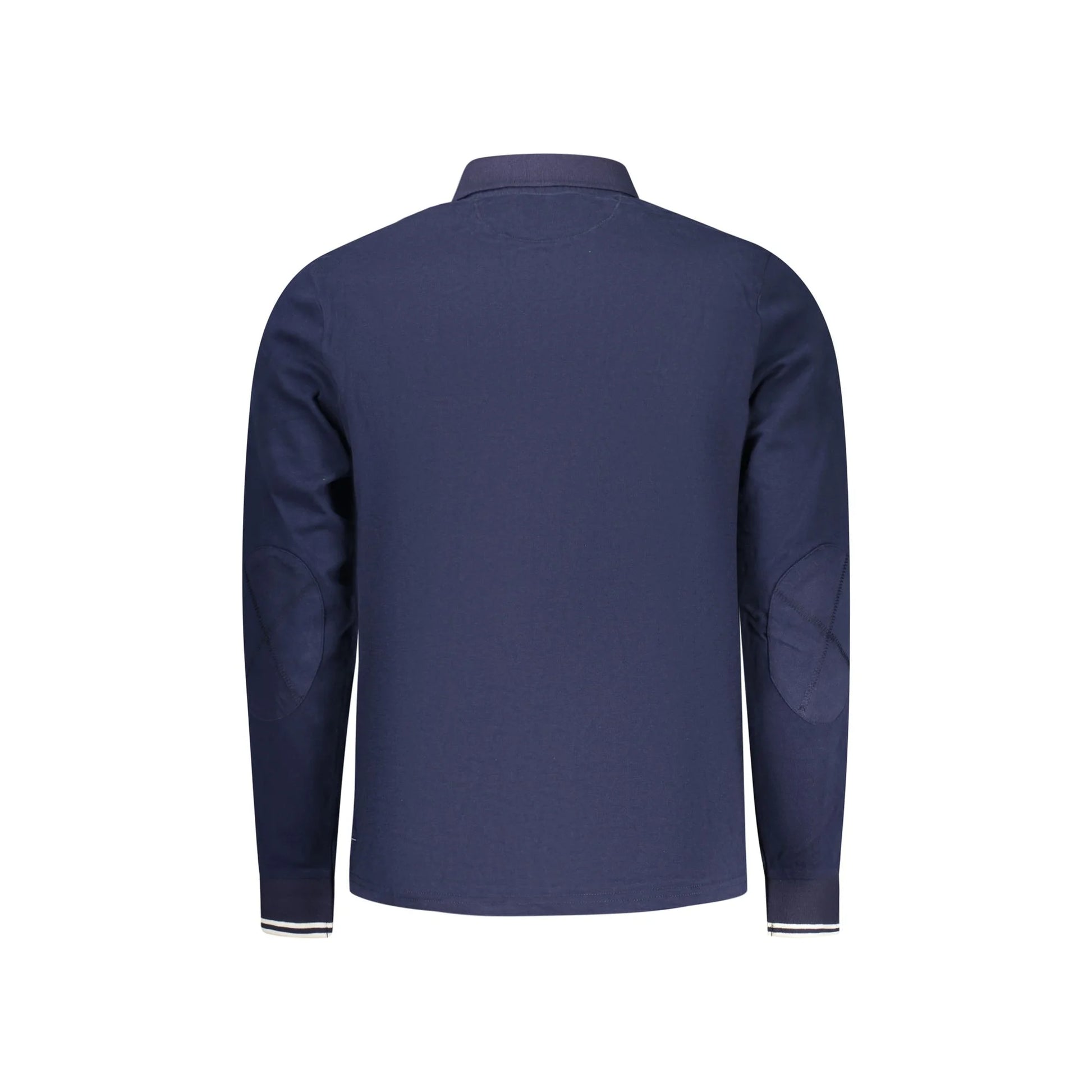 North Sails Polo Maniche Lunghe Uomo Blu Ricamo - vista 2