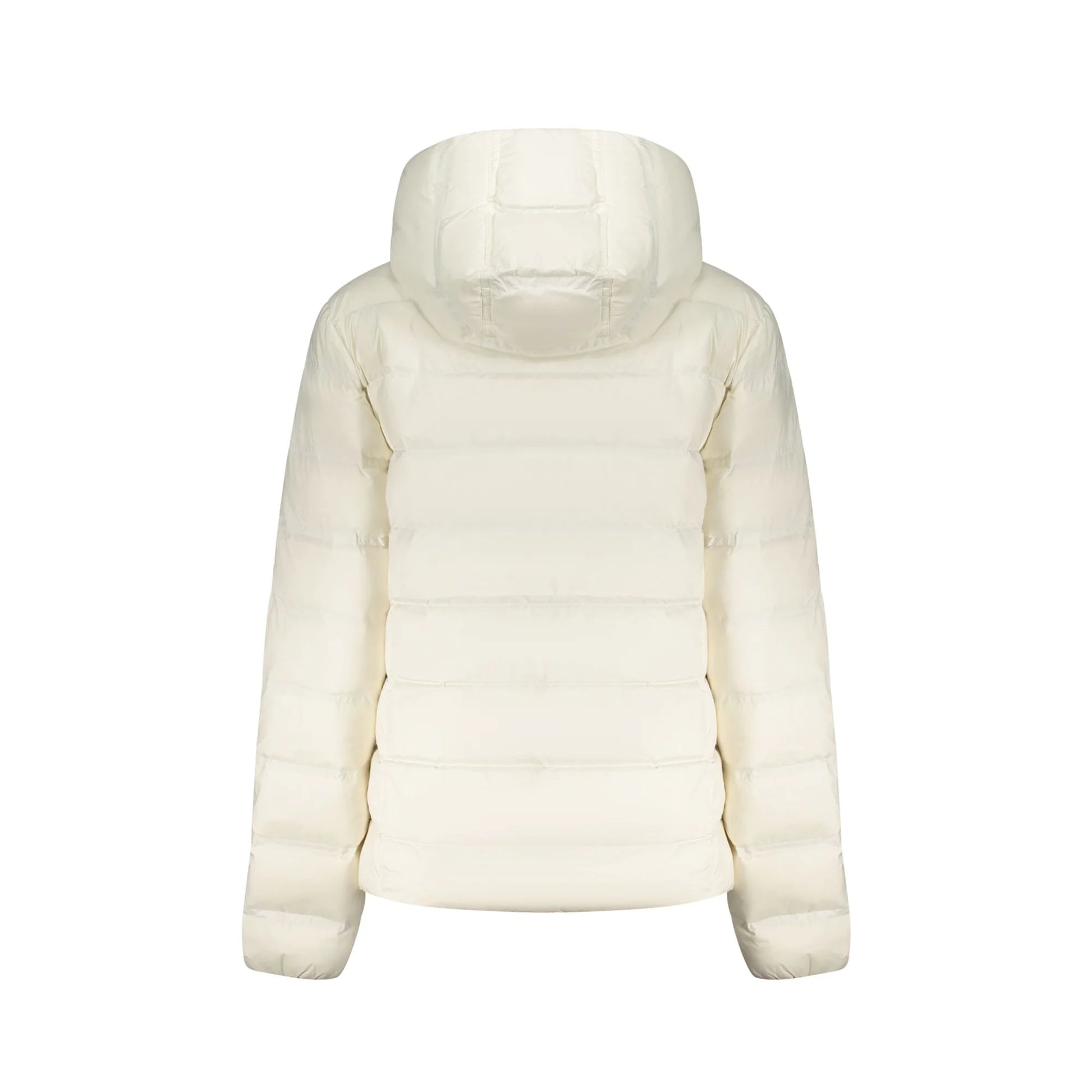 Tommy Hilfiger Giubbotto Donna Bianco Cappuccio Ricamo Logo Giubbotti e Giacche - vista 2