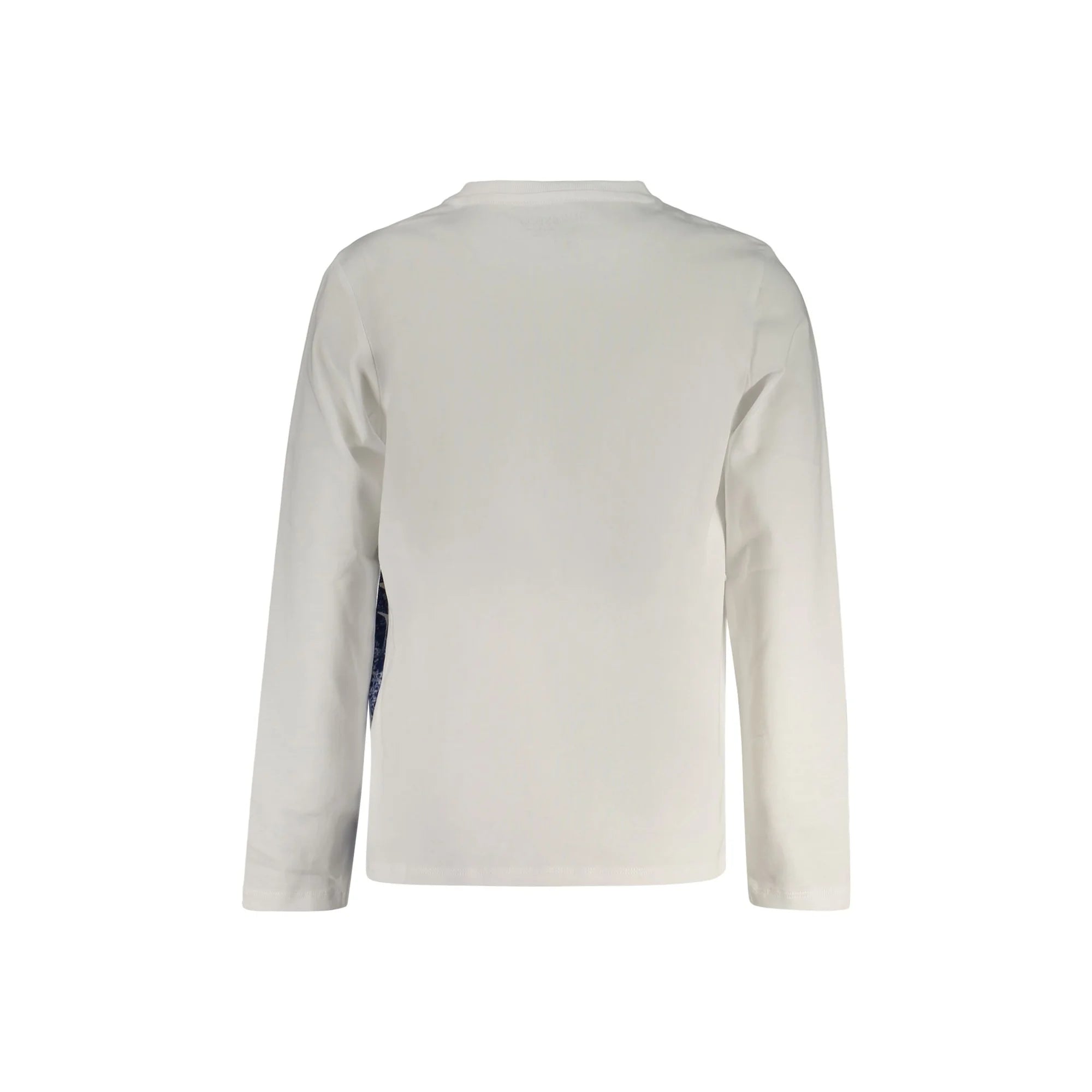 GUESS JEANS T-SHIRT MANICHE LUNGHE BAMBINO BIANCO