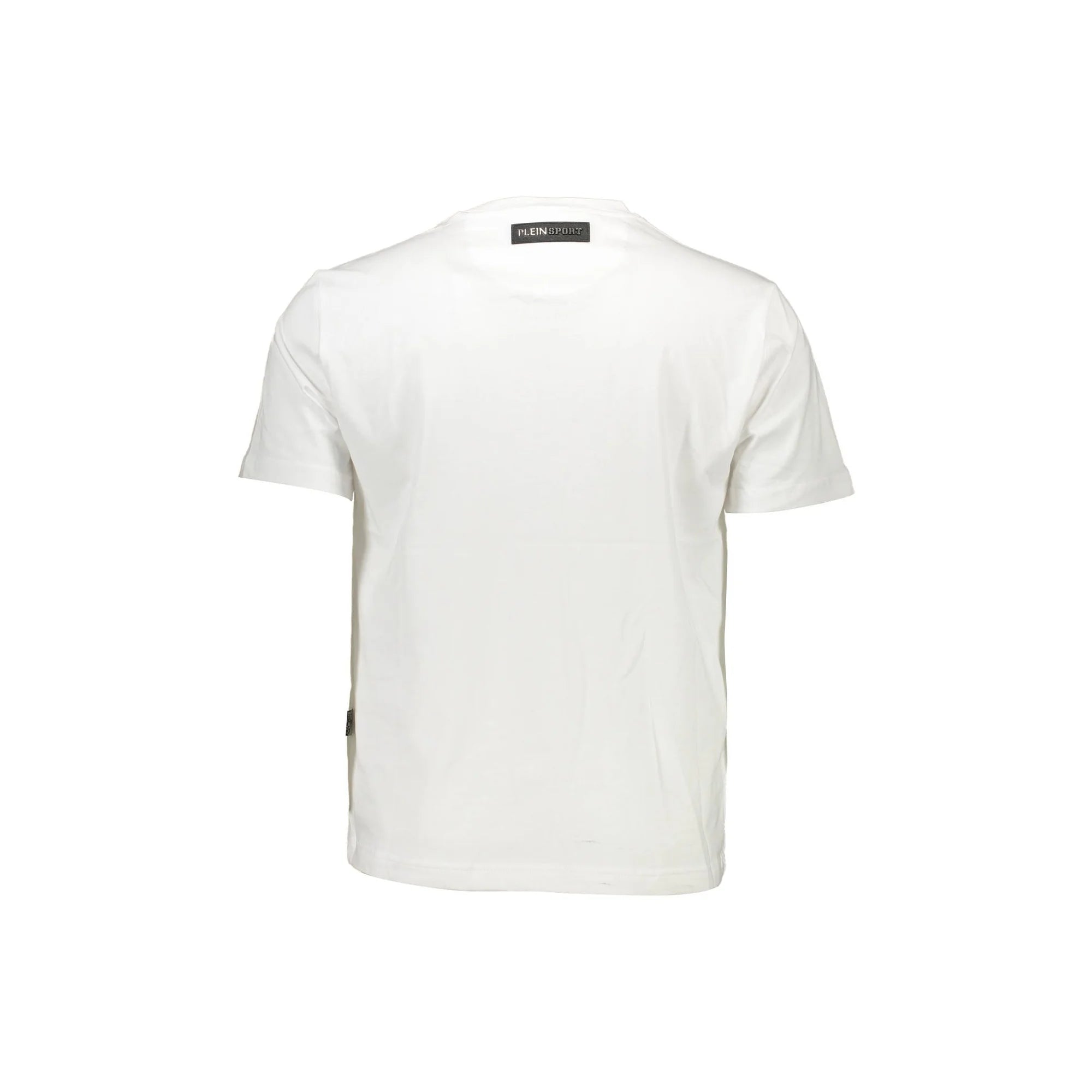 Plein Sport T-Shirt Maniche Corte Uomo Bianca Stampa bianco - vista 2