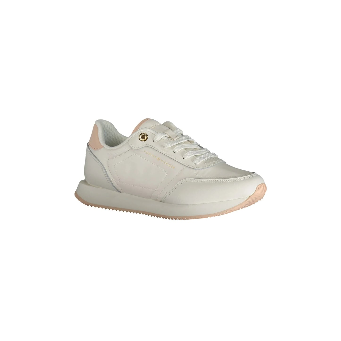 TOMMY HILFIGER Scarpe Sneakers Donna Bianche con Dettagli a Contrasto bianco - vista 2