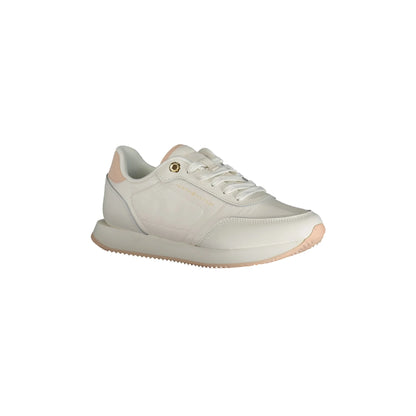 TOMMY HILFIGER Scarpe Sneakers Donna Bianche con Dettagli a Contrasto bianco - vista 2