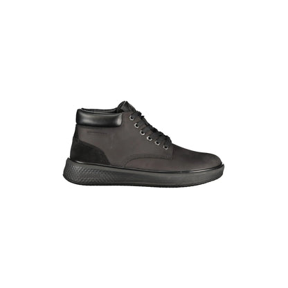 Lumberjack Sneakers Uomo Nere Stampa Logo Nero - foto prodotto