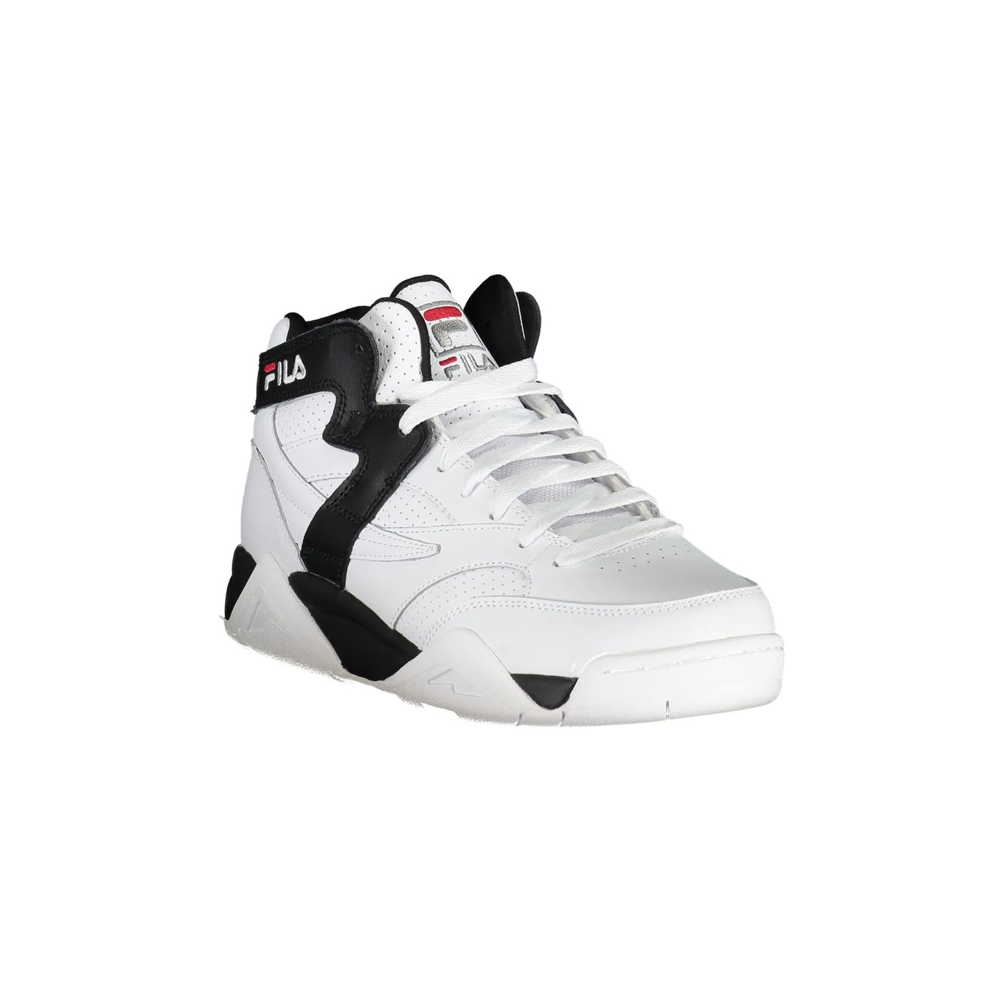 FILA Scarpe Sportive Alte Uomo Bianche con Dettagli a Contrasto Sneakers bianco - vista 2