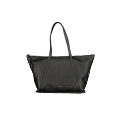 Coccinelle Borsa a Spalla Pelle Donna Nera Logo