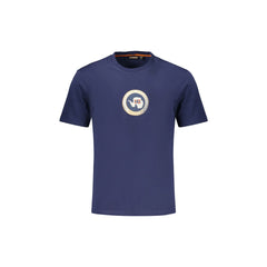 Napapijri T-Shirt Maniche Corte Uomo Blu Stampa Logo