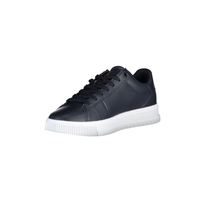 Tommy Hilfiger Sneakers Uomo Blu Dettagli a Contrasto - vista 3
