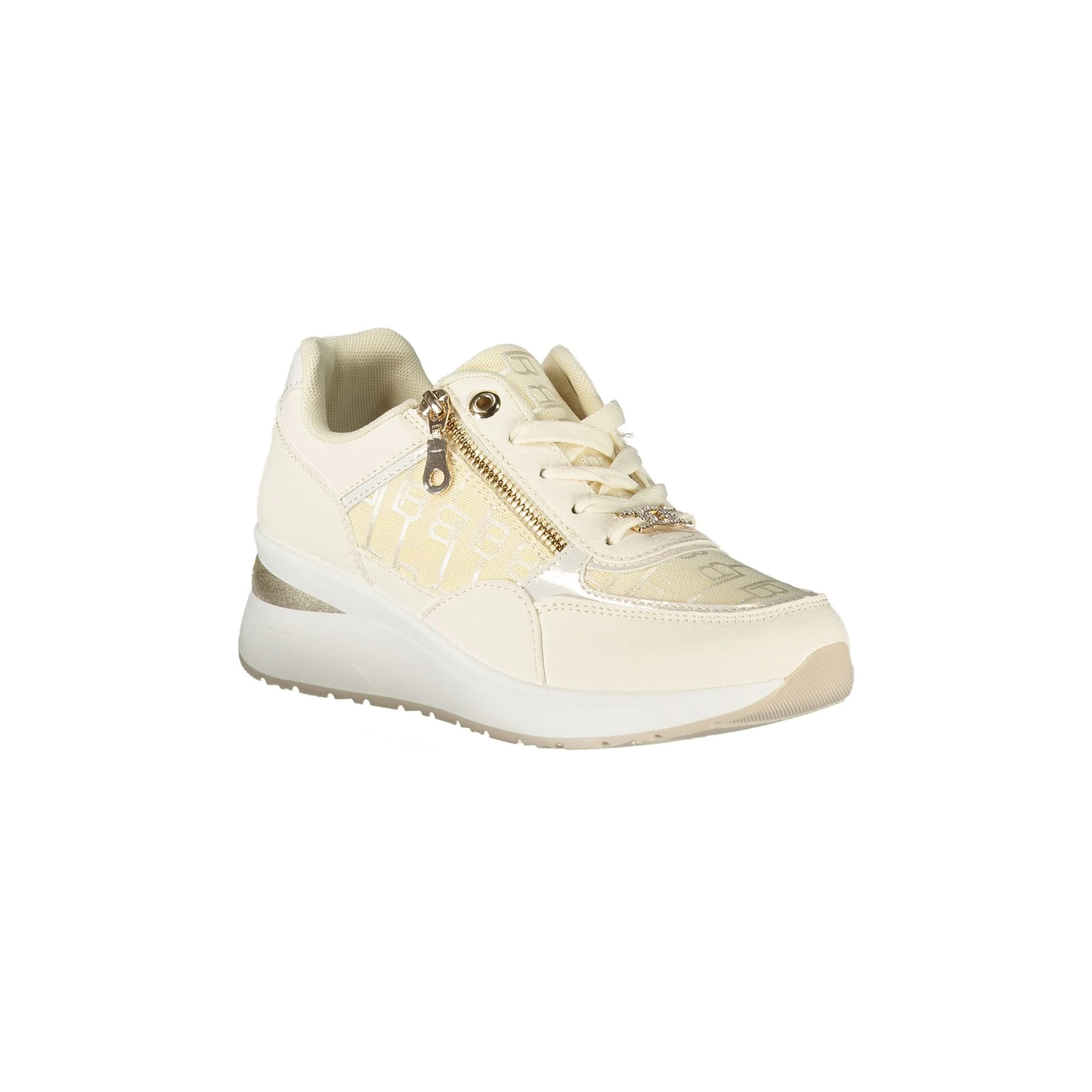 LAURA BIAGIOTTI Sneakers Donna Bianche con Lacci e Zip Laterale bianco - vista 2