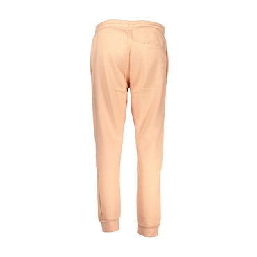 Cavalli Class Pantaloni Tuta Uomo Rosa Ricamo Logo - vista 2