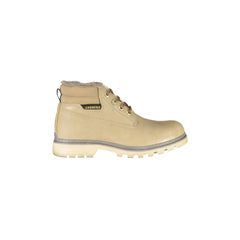 CARRERA Bottines Femme Beige avec Lacets et Détails Contrastés