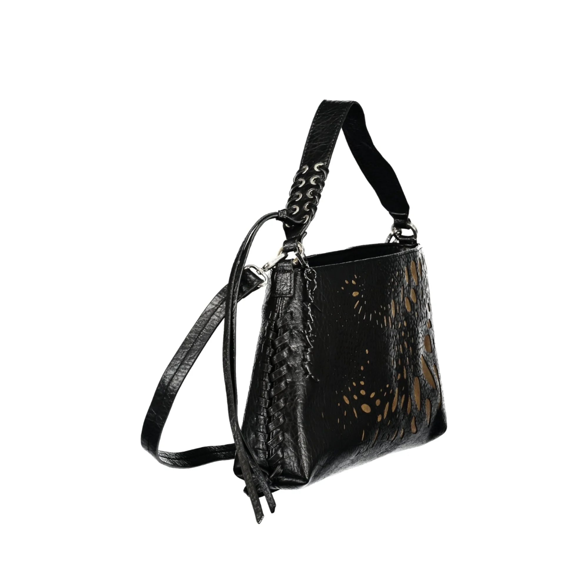 DESIGUAL BORSA DONNA NERO