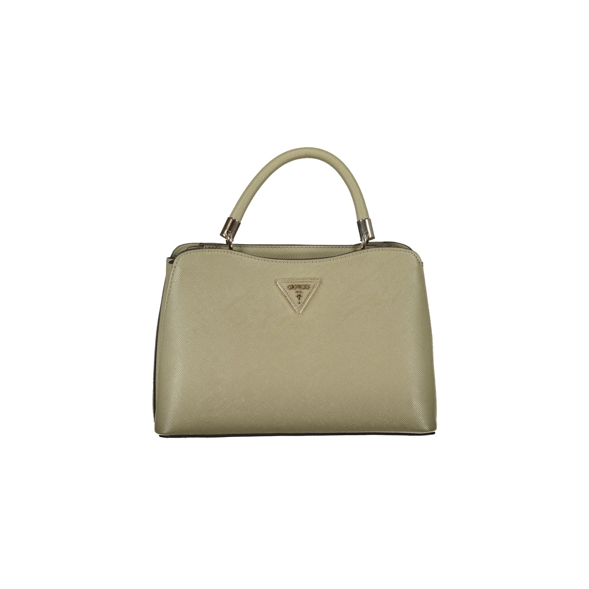 GUESS JEANS Borsa Donna Gizele Verde a Mano con Tracolla Removibile Borse - foto prodotto