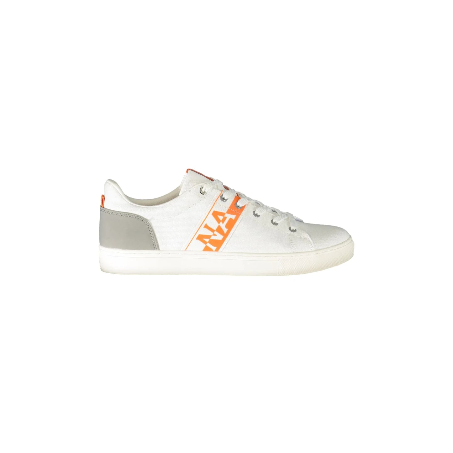 NAPAPIJRI SHOES Scarpe Sneakers Uomo Bianche con Dettagli a Contrasto Bianco - foto prodotto