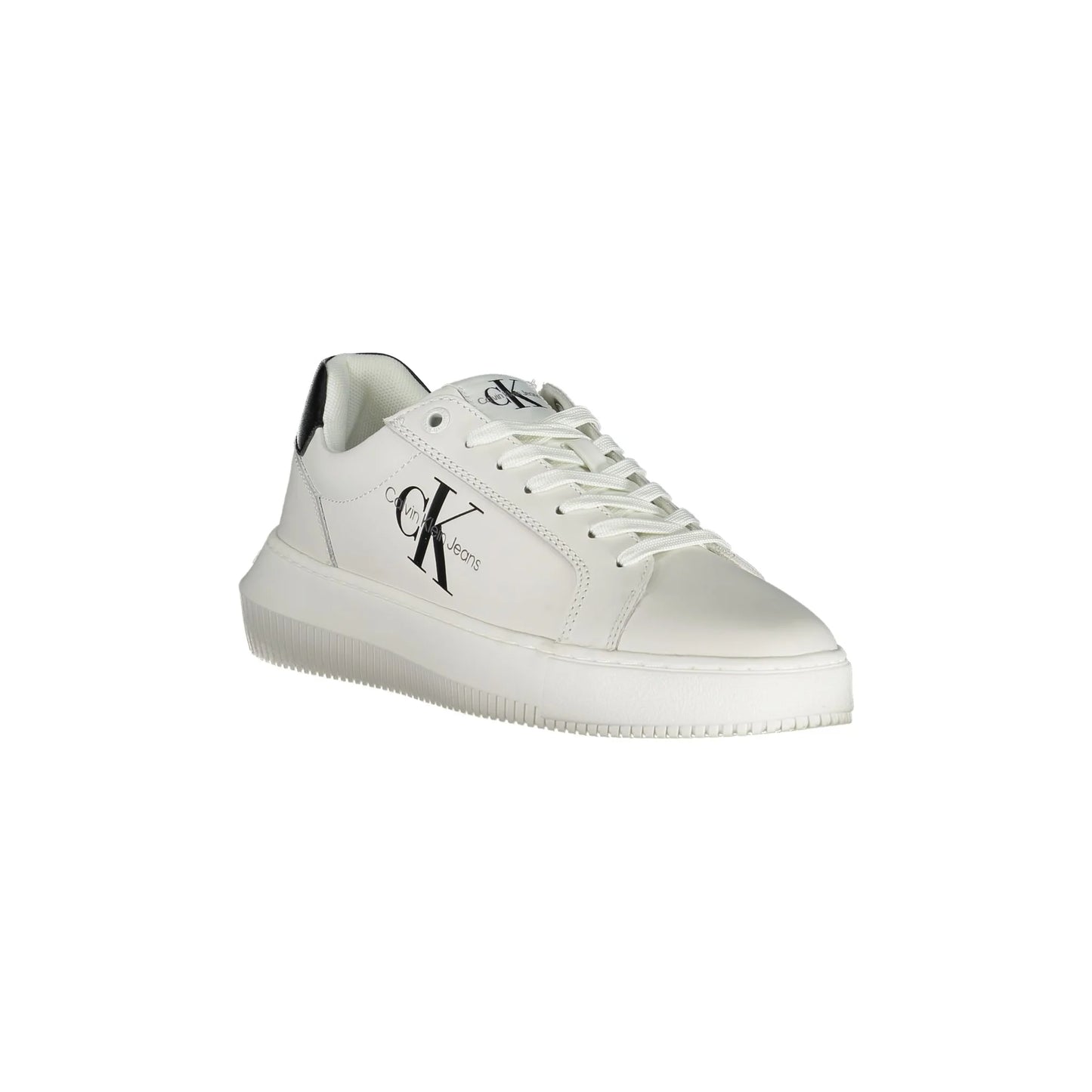 CALVIN KLEIN Calzatura Sportiva Donna Bianca con Dettagli a Contrasto Sneakers bianco - vista 2