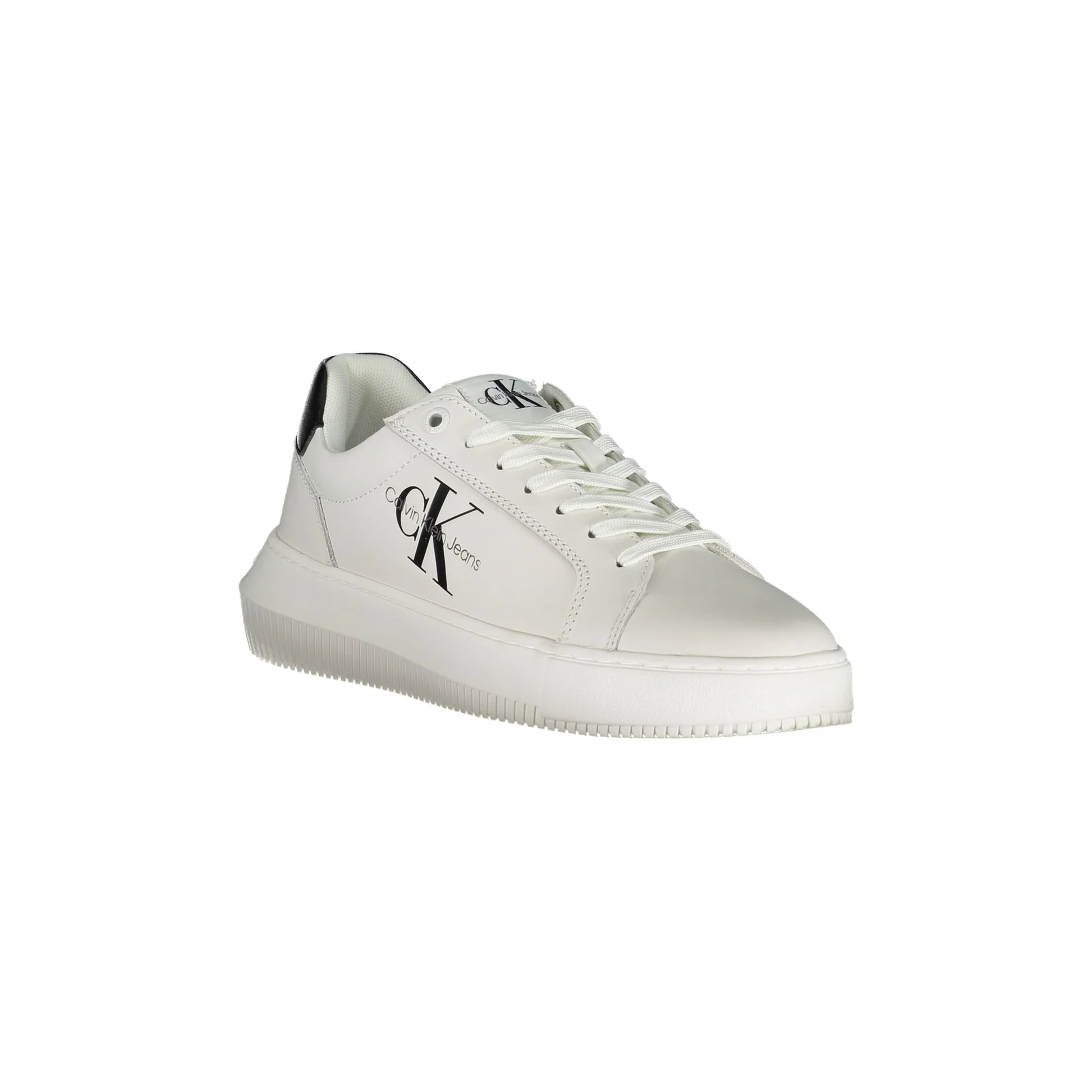 CALVIN KLEIN Calzatura Sportiva Donna Bianca con Dettagli a Contrasto Sneakers bianco - vista 2