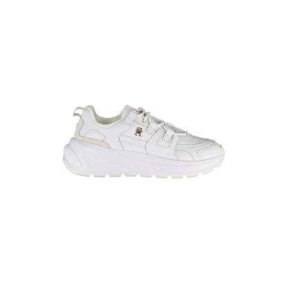 Tommy Hilfiger Sneakers Donna Bianche Logo Bianco - foto prodotto