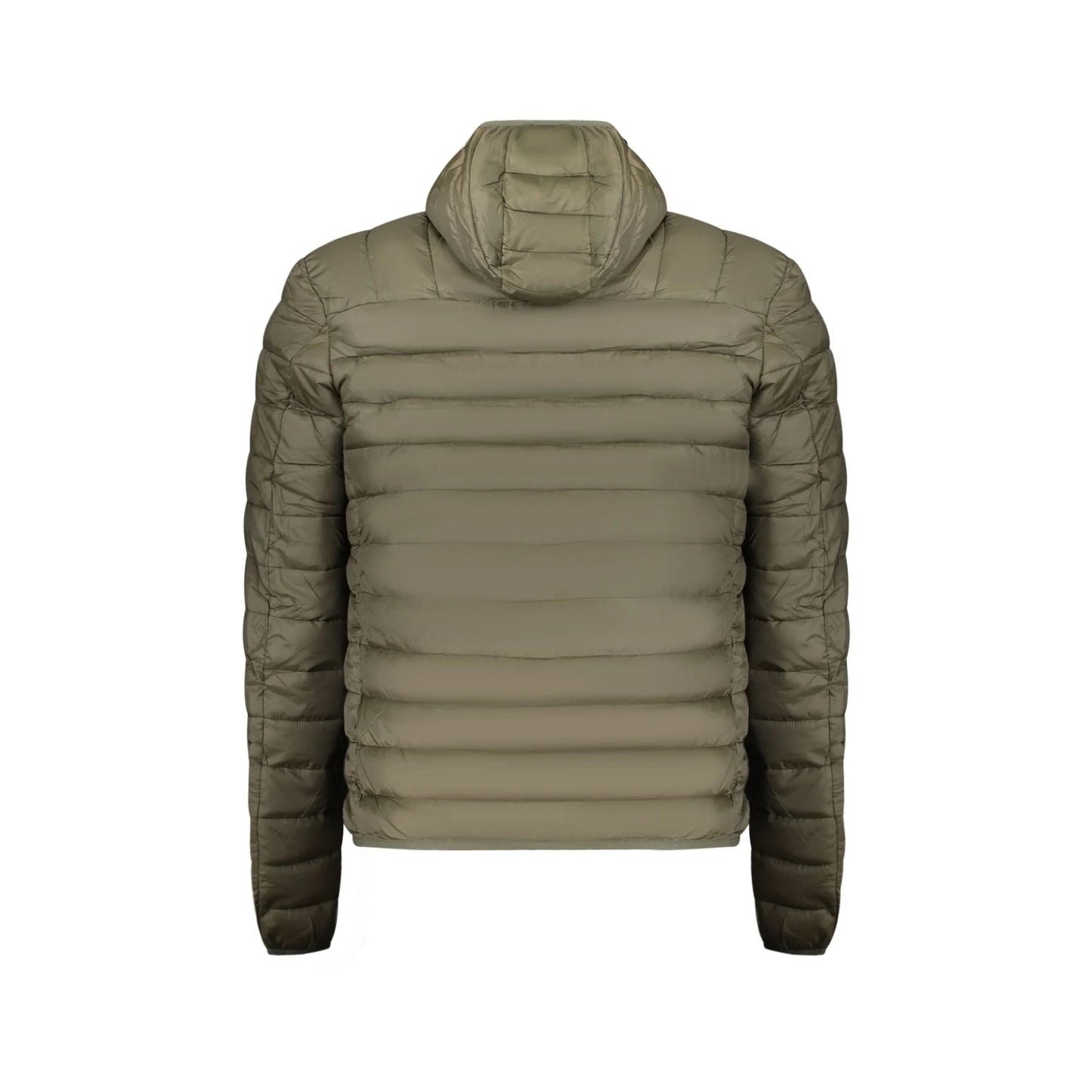 Cavalli Class Giubbotto Uomo Verde con Cappuccio e Imbottitura Leggera Giubbotti e Giacche - vista 2