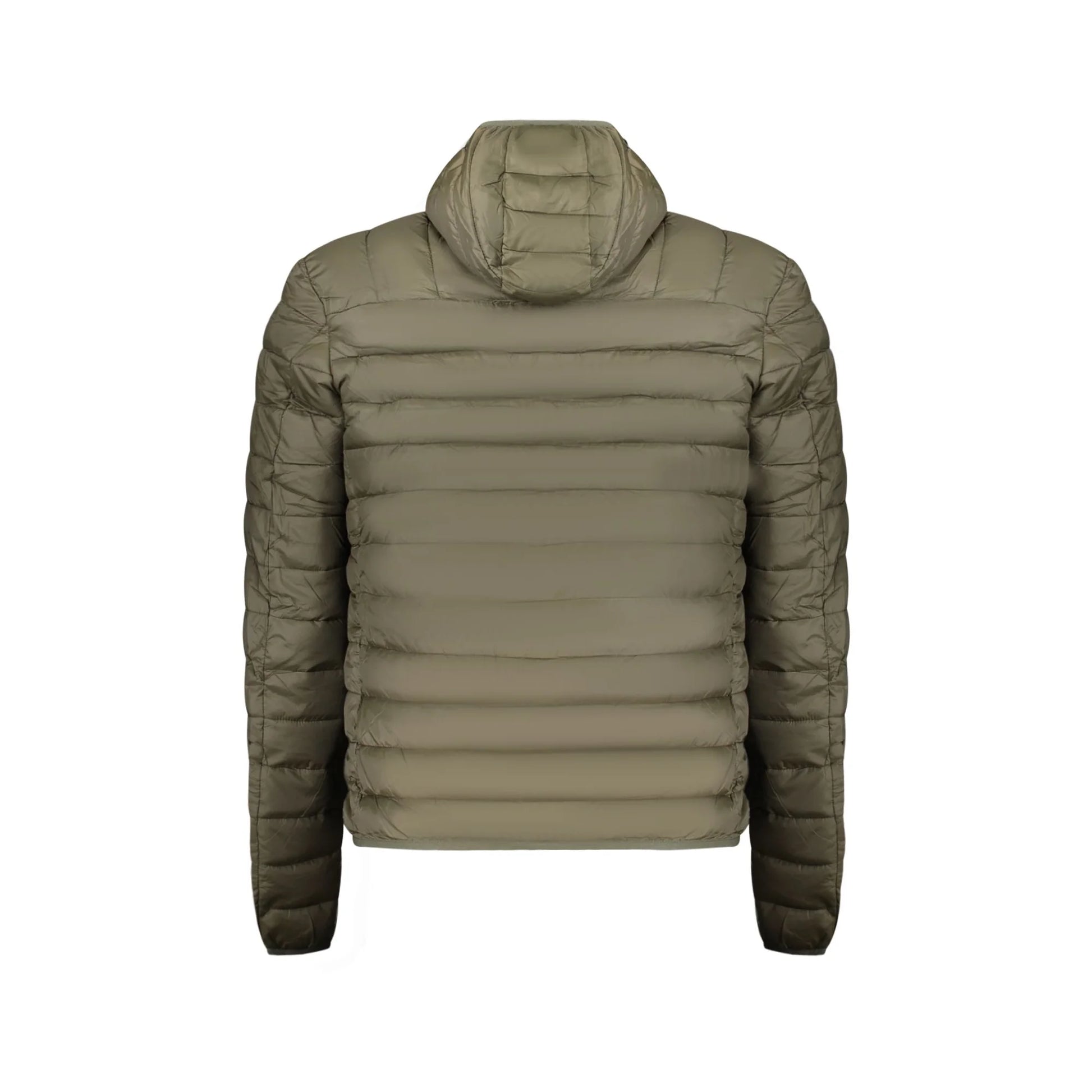Cavalli Class Giubbotto Uomo Verde con Cappuccio e Imbottitura Leggera Giubbotti e Giacche - vista 2