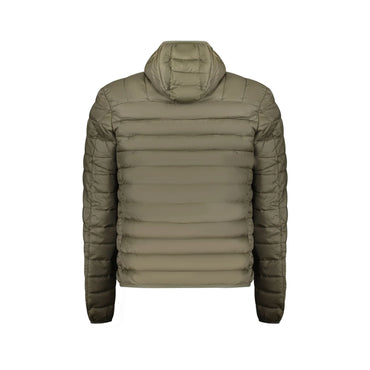 Cavalli Class Giubbotto Uomo Verde con Cappuccio e Imbottitura Leggera Giubbotti e Giacche - vista 2