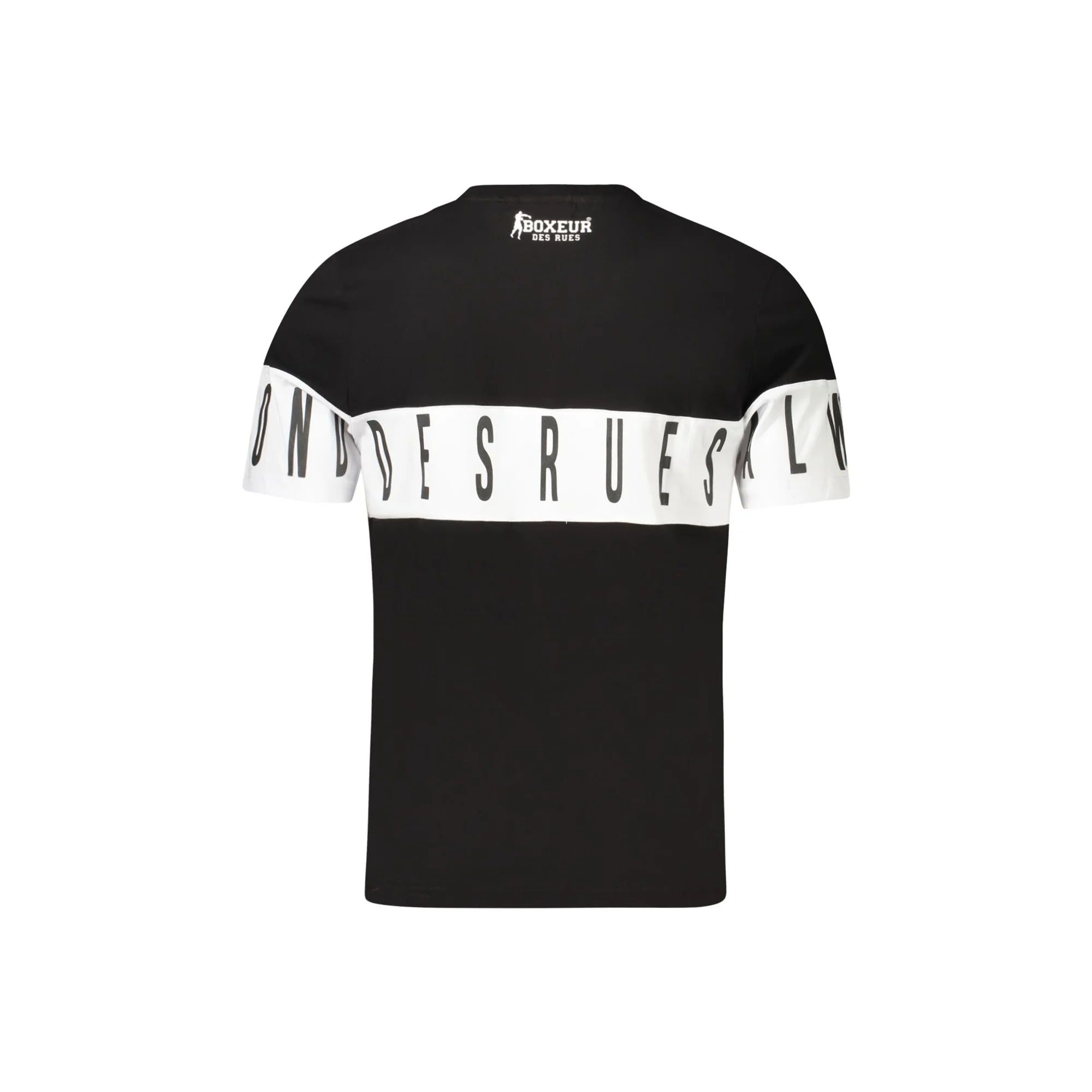 BOXEUR DES RUES T-SHIRT MANICHE CORTE UOMO NERO