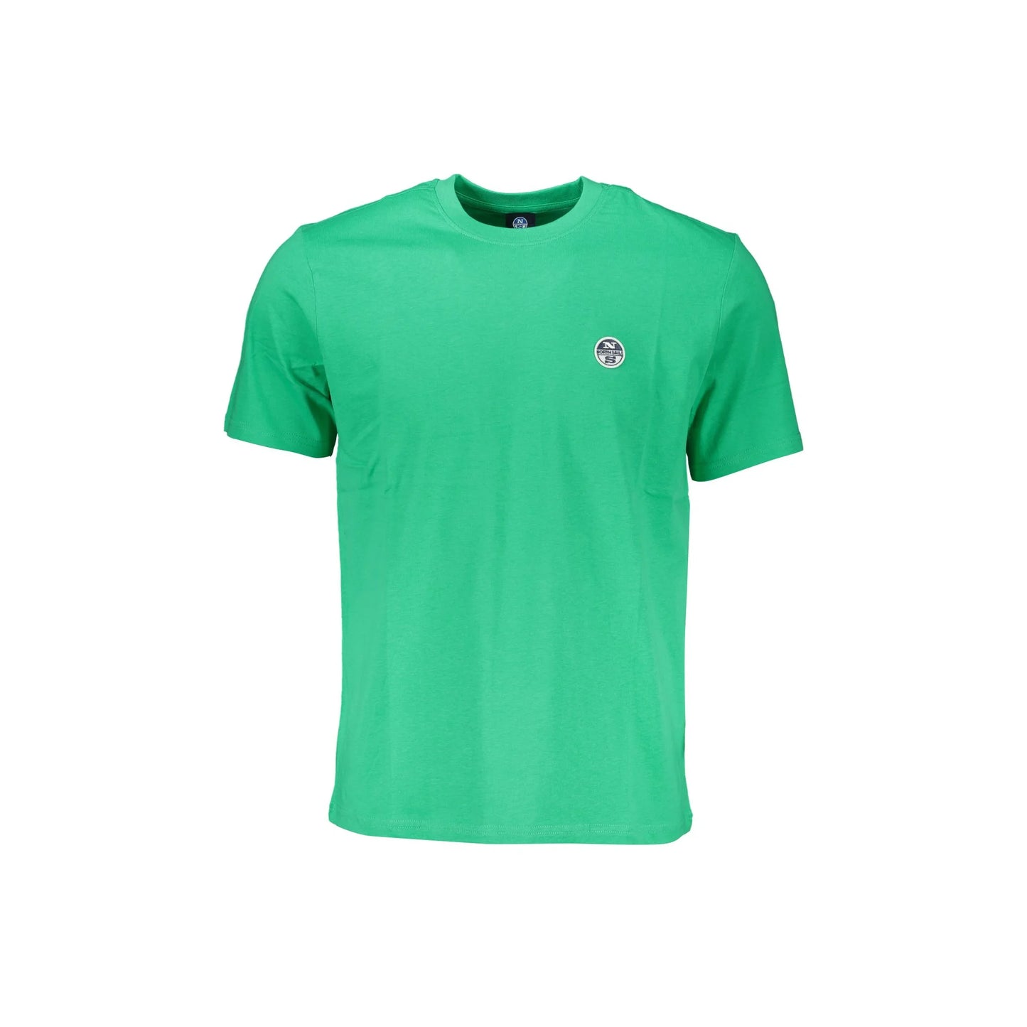 North Sails T-Shirt Uomo Verde Girocollo Cotone Logo - foto prodotto