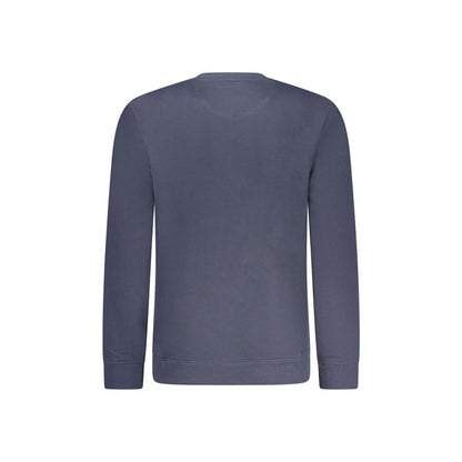 Lee Felpa Maniche Lunghe Uomo Blu Stampa Logo Felpe - vista 2