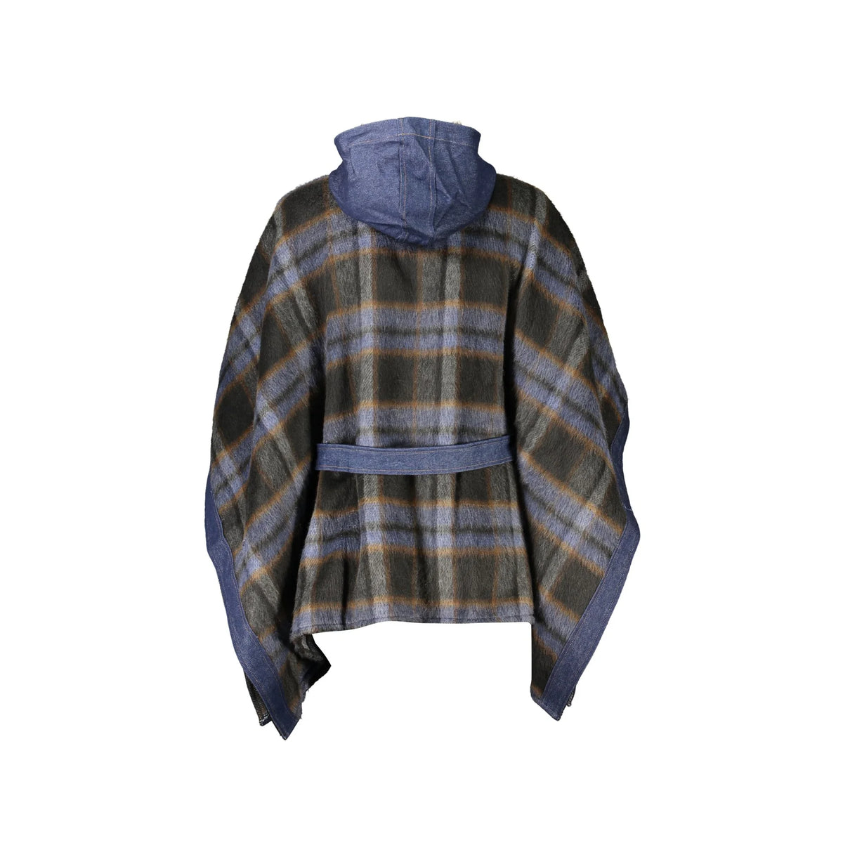 DESIGUAL PONCHO DONNA BLU