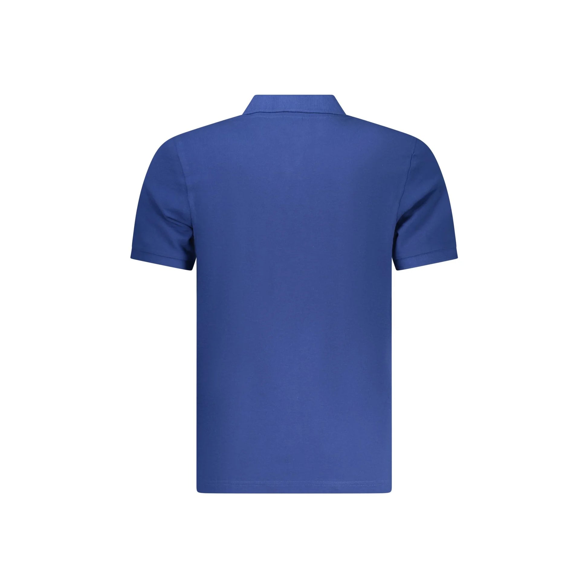North Sails Polo Uomo Blu Maniche Corte Cotone Logo - vista 2