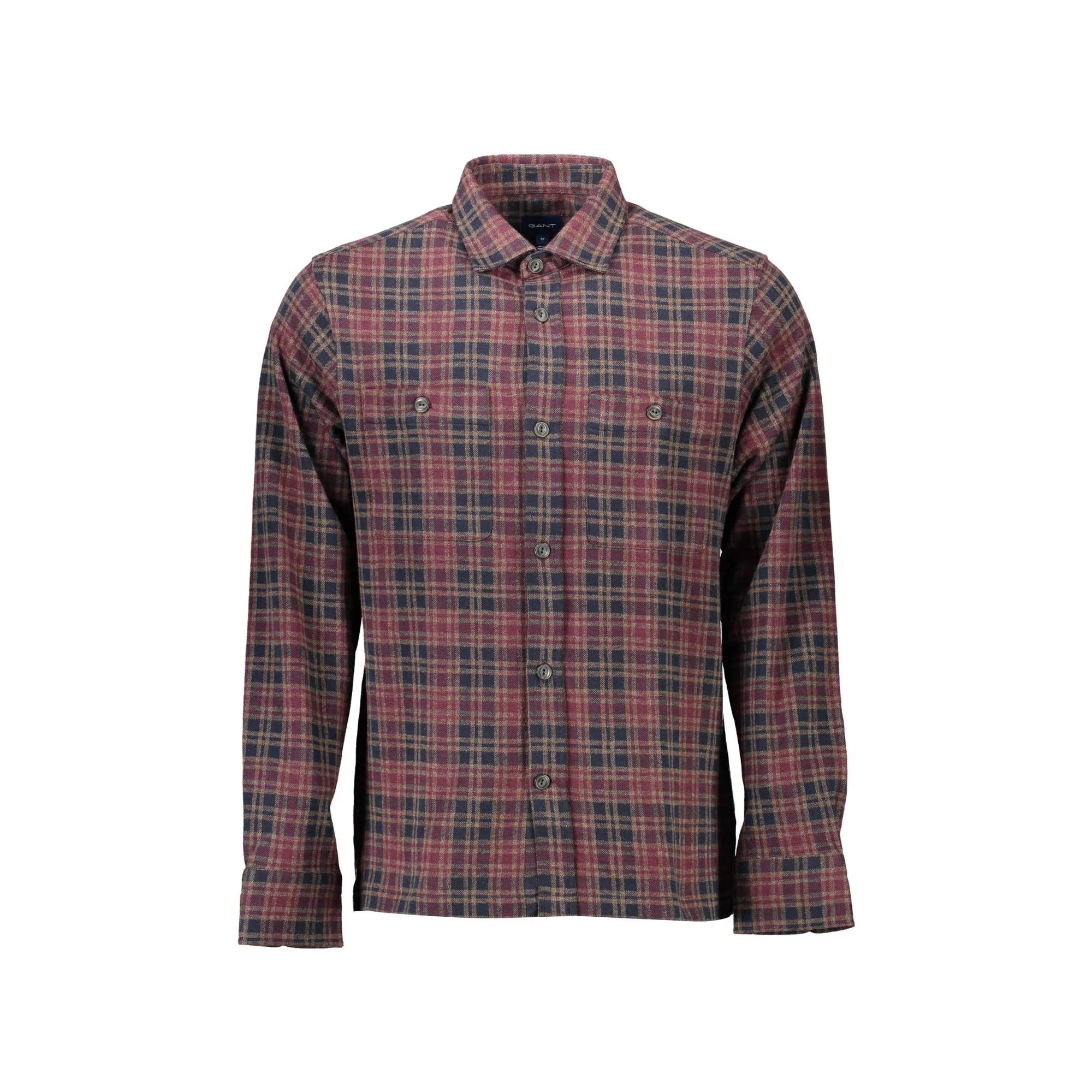 GANT CAMICIA MANICHE LUNGHE UOMO MARRONE