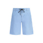 Boss Short Uomo Azzurro Tapered Fit Pantaloni - foto prodotto
