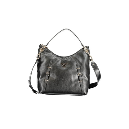 GUESS JEANS Borsa Donna a Spalla Levia Nera con Tracolla Removibile Borse Nero - foto prodotto