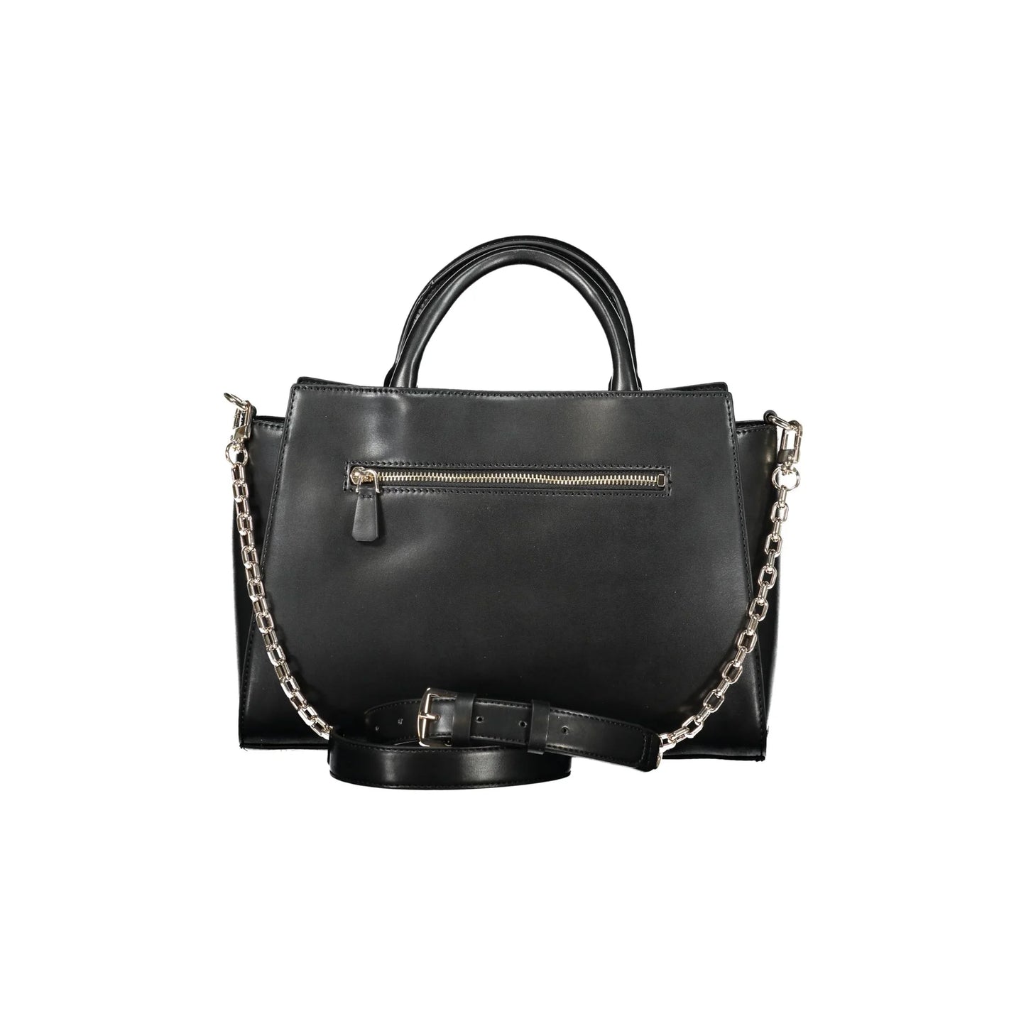 Guess Jeans Borsa a Tracolla Donna Nera Logo Borse nero - vista 2