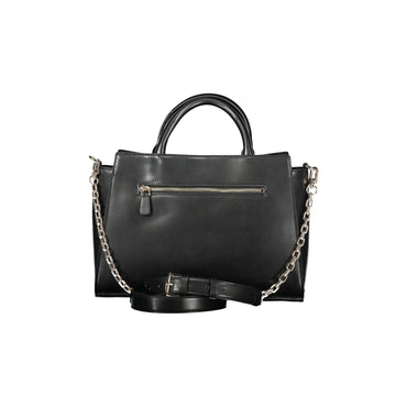 Guess Jeans Borsa a Tracolla Donna Nera Logo Borse nero - vista 2