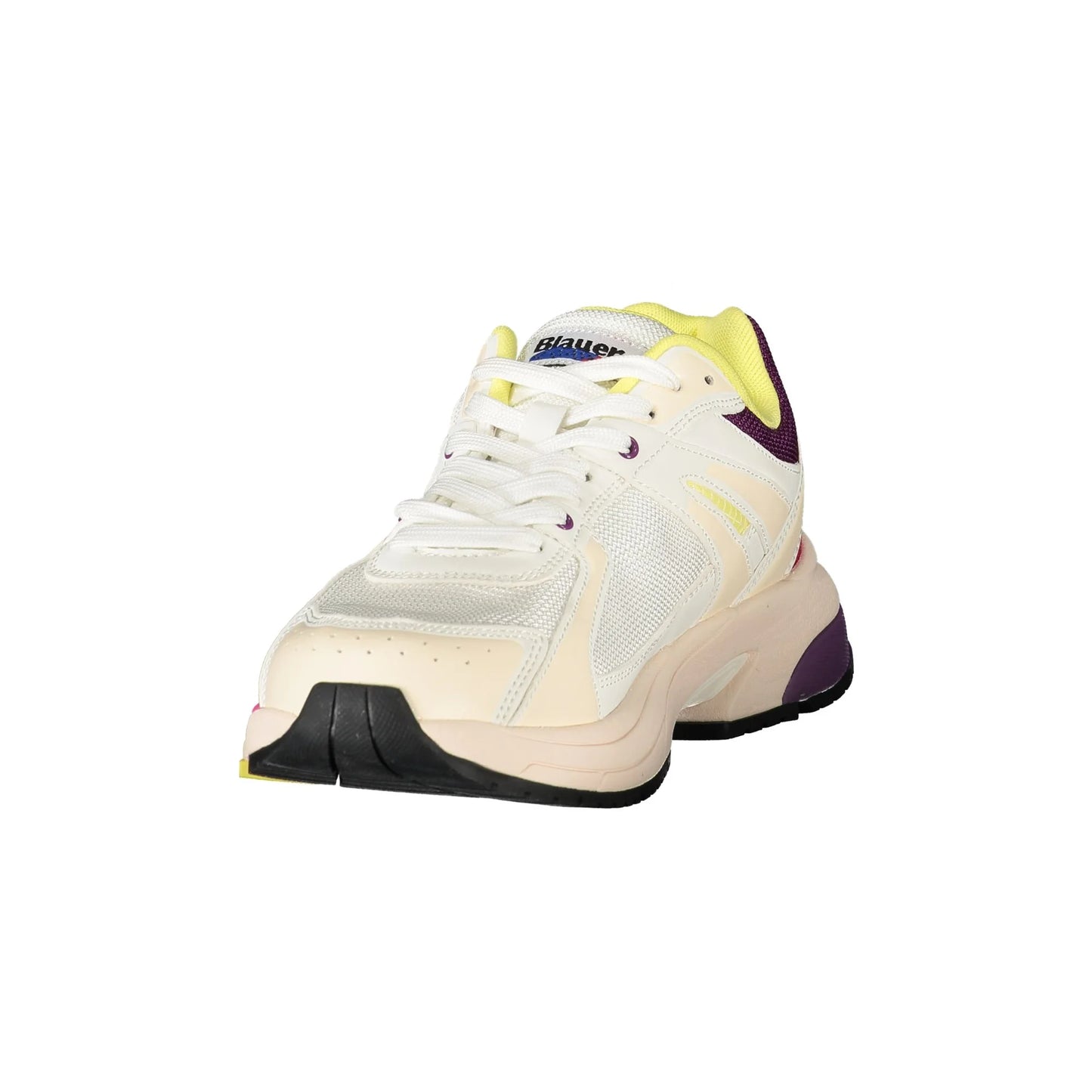 Blauer Sneakers donna bianco