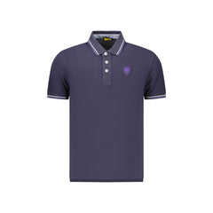 Blauer Apparel Póló Rövid Ujjú Férfi Kék Logó