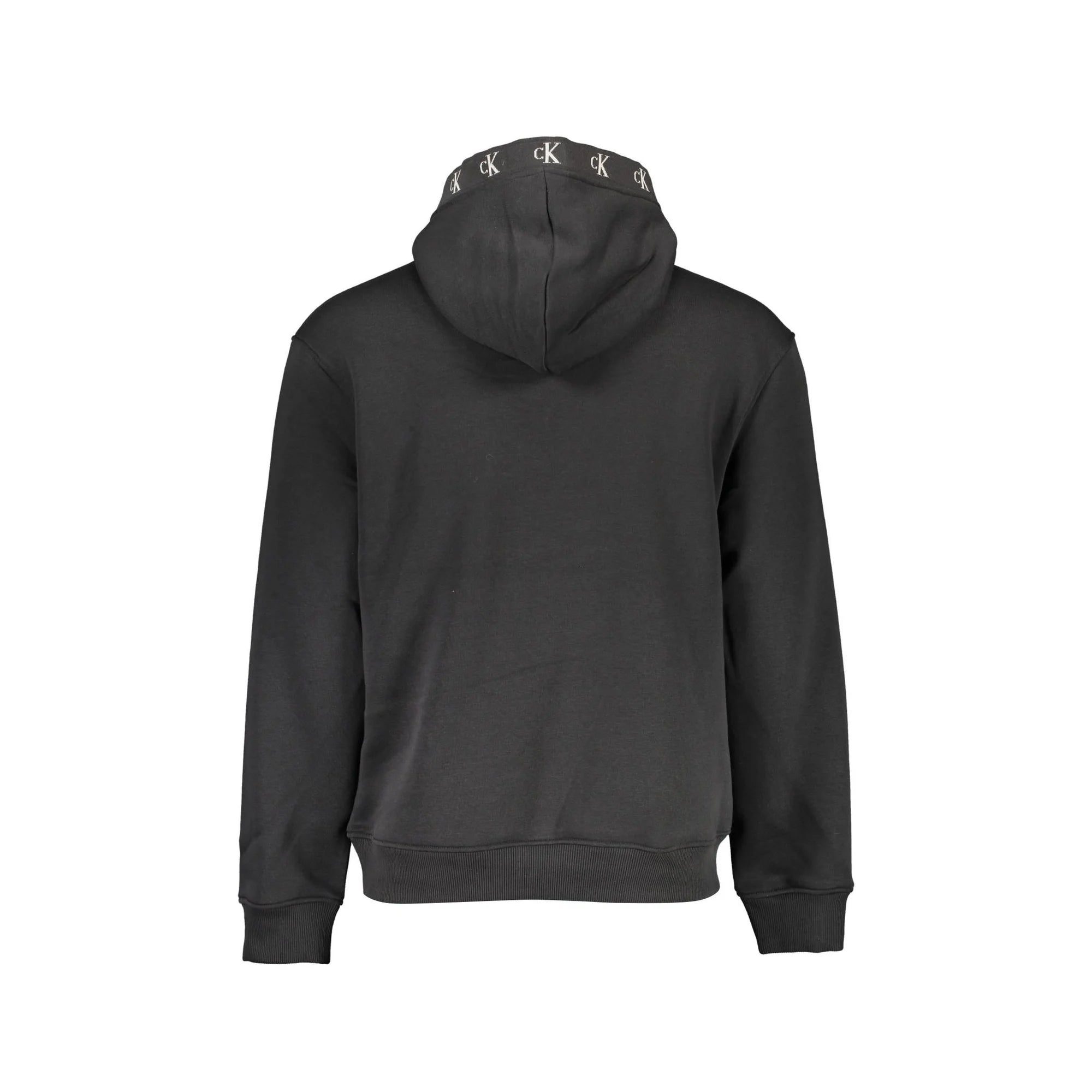 Calvin Klein Felpa Maniche Lunghe Uomo Nera Logo Felpe nero - vista 2
