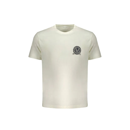 Wrangler T-Shirt Maniche Corte Uomo Bianca Stampa Logo Bianco - foto prodotto