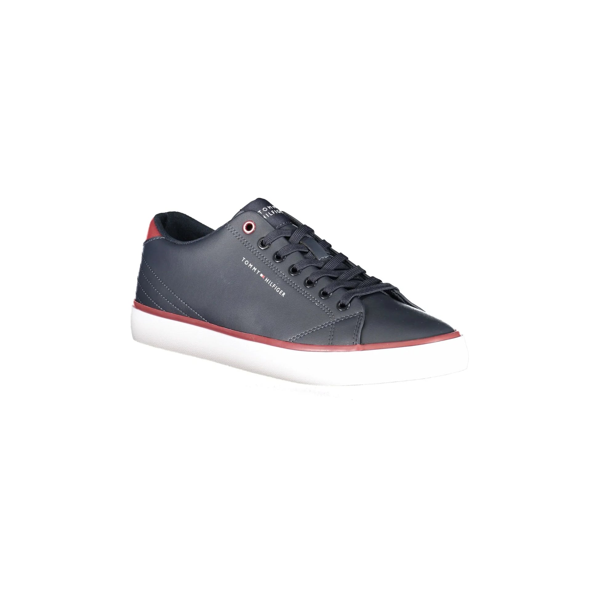 TOMMY HILFIGER Scarpe Sneakers Uomo Blu con Dettagli a Contrasto - vista 2