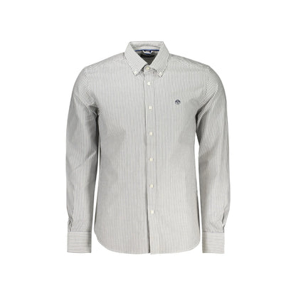 North Sails Camicia Maniche Lunghe Uomo Bianca Ricamo Camicie Bianco - foto prodotto