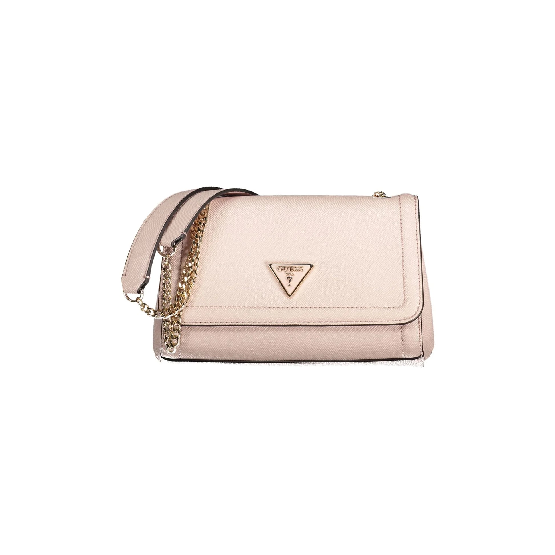 GUESS JEANS Borsa Donna a Spalla Noelle Rosa con Catena Borse - foto prodotto