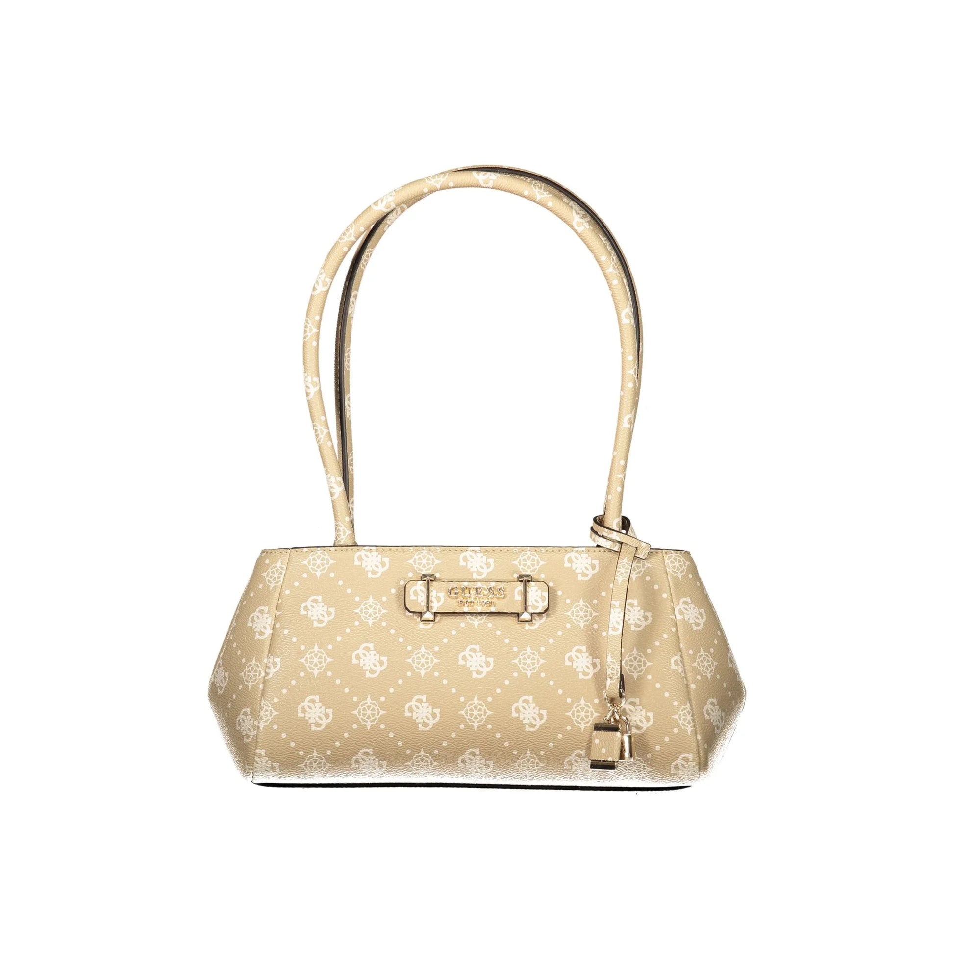 Guess Jeans Borsa a Spalla Donna beige Stampa Logo Borse - foto prodotto