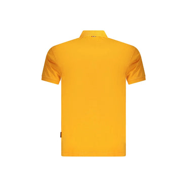 Napapijri Polo Maniche Corte Uomo Arancione Stampa/Ricamo/Logo - vista 2