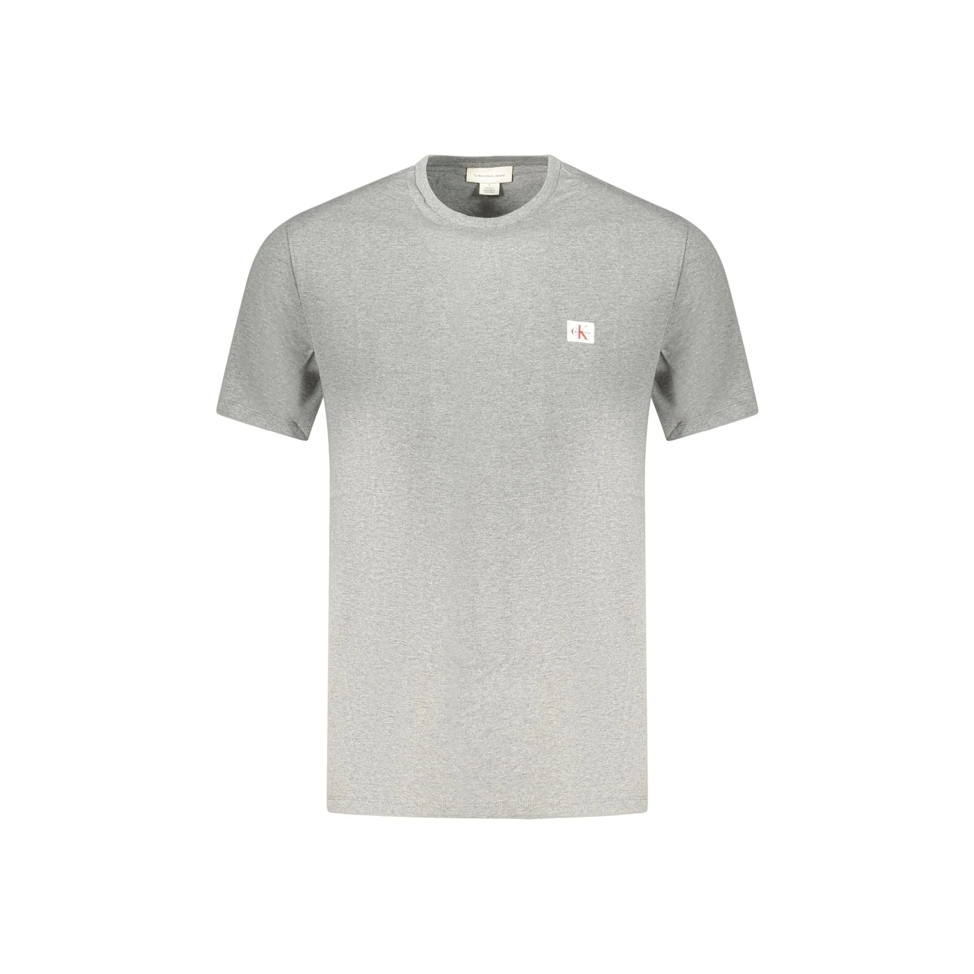 CALVIN KLEIN T-SHIRT MANICHE CORTE UOMO GRIGIO