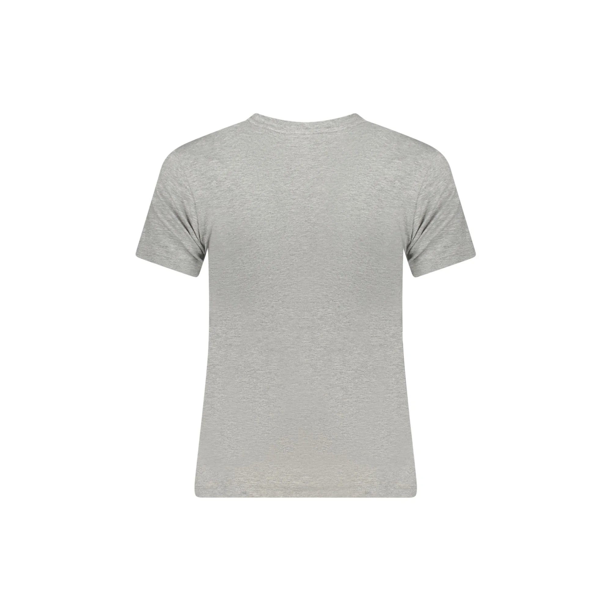 GUESS JEANS T-SHIRT MANICHE CORTE DONNA GRIGIO