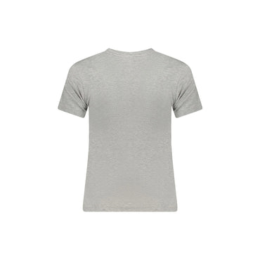 Guess Jeans T-Shirt Maniche Corte Donna Grigia Stampa Logo grigio - vista 2