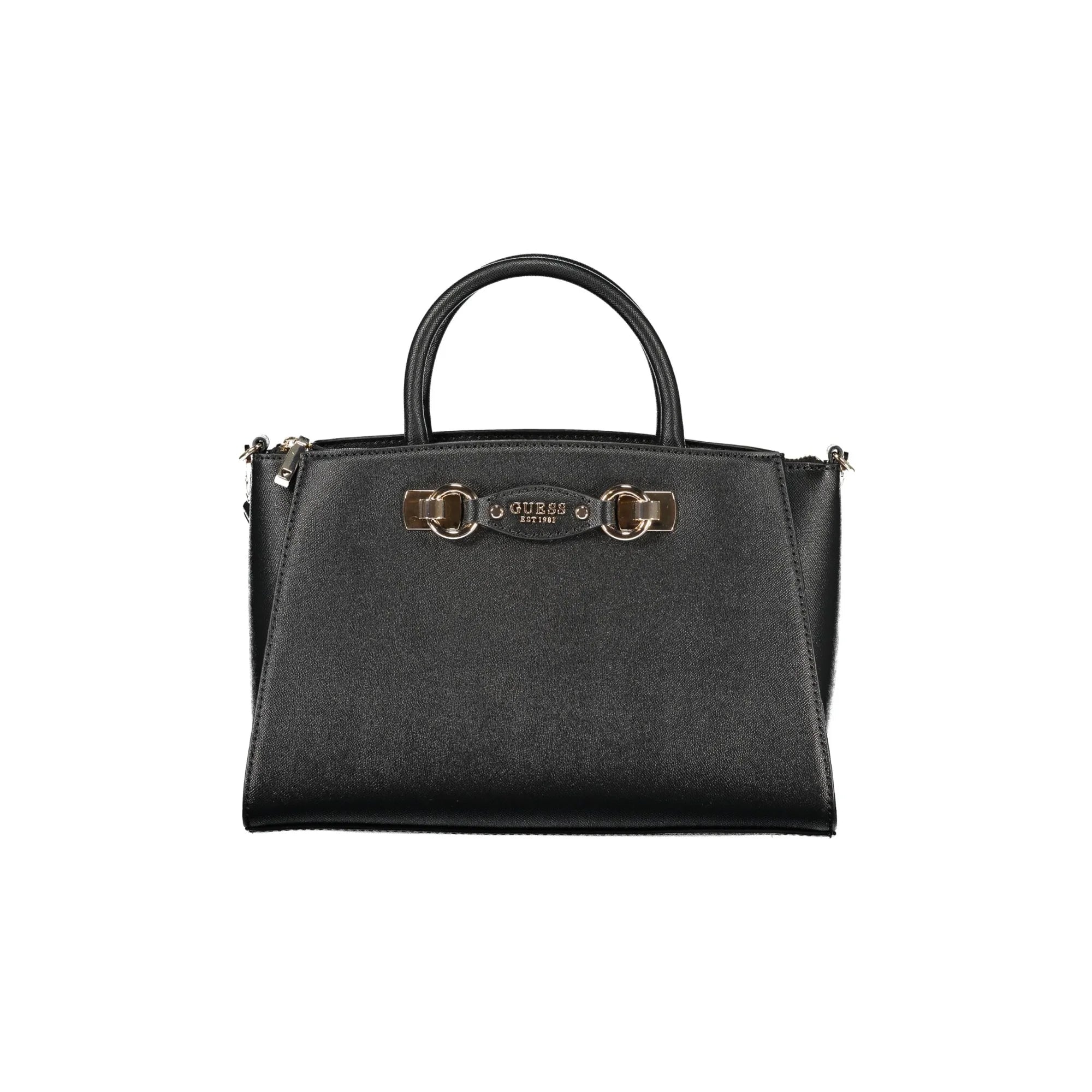 Guess Jeans Borsa a Tracolla Donna Nera Logo Borse Nero - foto prodotto