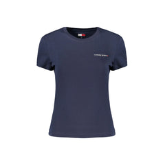 Tommy Hilfiger T-Shirt Maniche Corte Donna Blu Stampa