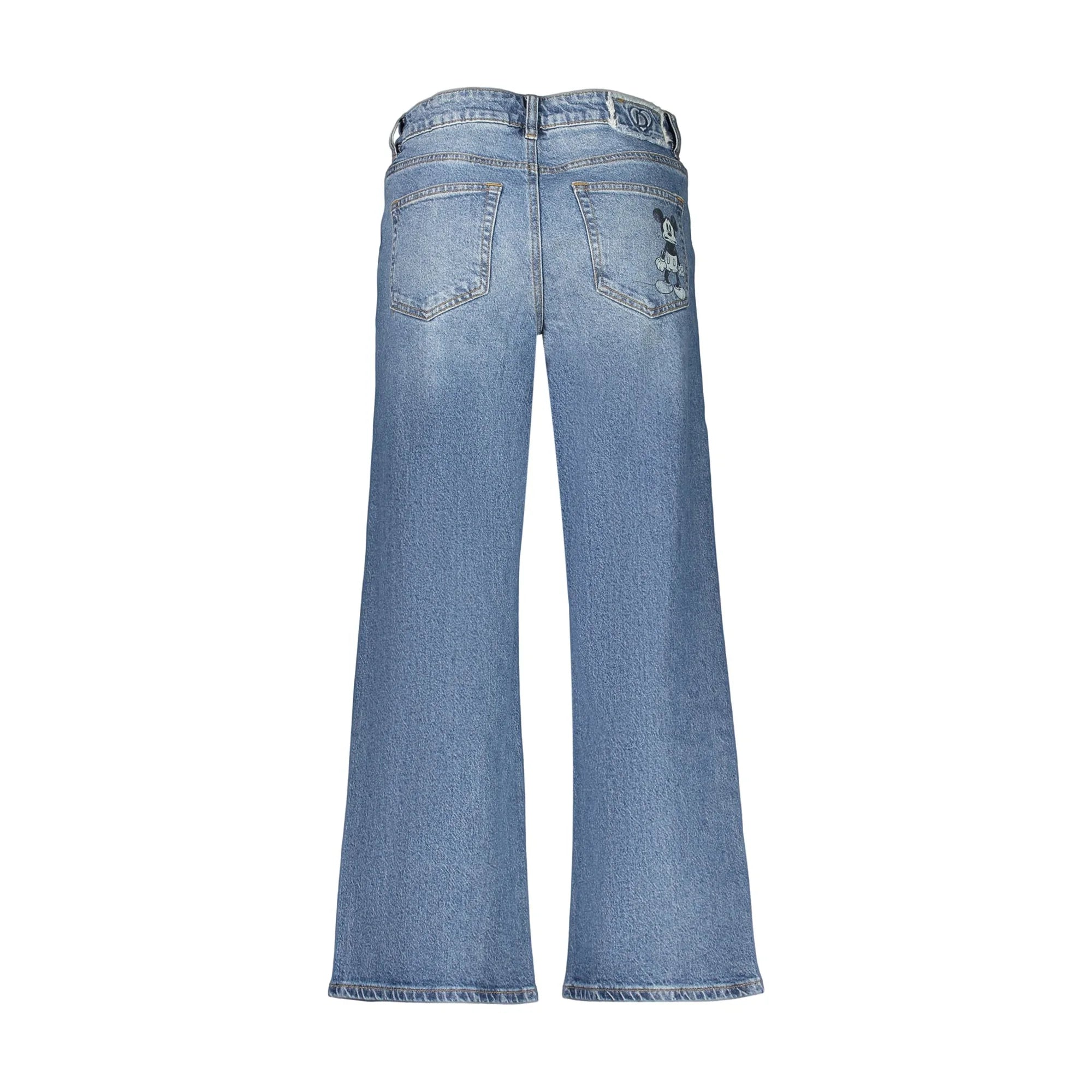 DESIGUAL JEANS DENIM DONNA BLU