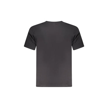 North Sails T-Shirt Maniche Corte Uomo Nera Stampa Logo nero - vista 2