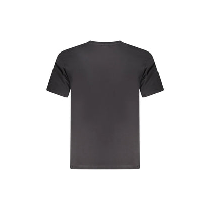 North Sails T-Shirt Maniche Corte Uomo Nera Stampa Logo nero - vista 2